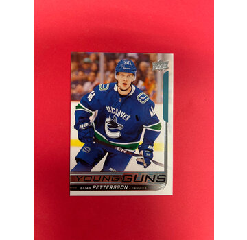 UPPER DECK 2018-19 UPPER DECK SERIES 1 ELIAS PETTERSSON YOUNG GUNS