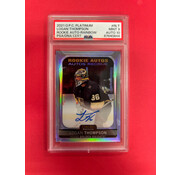 O-PEE-CHEE 2021-22 O-PEE-CHEE PLATINUM LOGAN THOMPSON ROOKIE AUTOS RAINBOW PSA GRADED 9/10