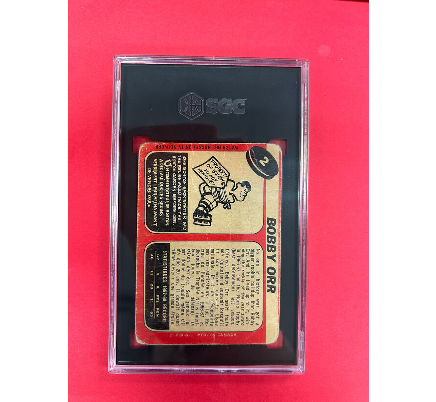 1968-69 O-PEE-CHEE BOBBY ORR SGC GRADED 1