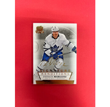 UPPER DECK 2017-18 UPPER DECK THE CUP PATRICK MARLEAU SIGNATURE RENDITIONS AUTO