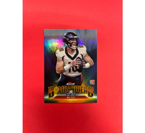 TOPPS 2024 TOPPS FINEST BO NIX  BOMBARDIERS SSP ROOKIE