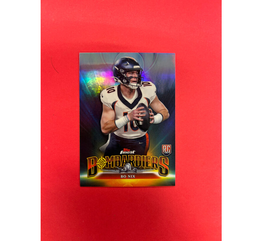 2024 TOPPS FINEST BO NIX  BOMBARDIERS SSP ROOKIE