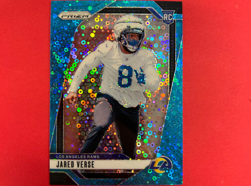 PANINI 2024 PANINI PRIZM JARED VERSE BLUE DISCO /99
