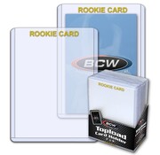 BCW STORAGE BCW 3X4 STANDARD GOLD ROOKIE TOPLOAD CARD HOLDER 25CT