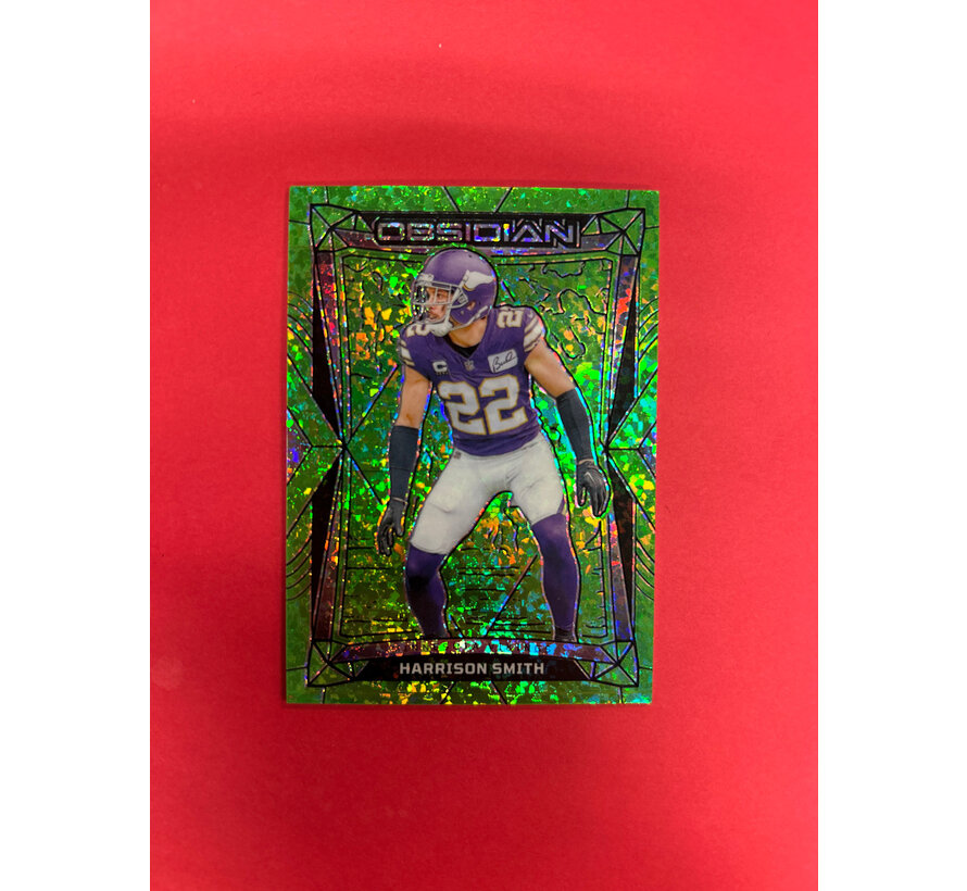 2024 PANINI OBSIDIAN HARRISON SMITH GREEN /6