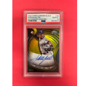 TOPPS 2022 TOPPS CHROME BLACK ADRIAN BELTRE GOLD REFRACTOR AUTOGRAPH /50 PSA GRADED 10