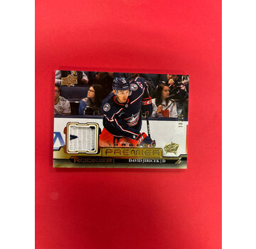 UPPER DECK 2022-23 UPPER DECK PREMIER DAVID JIRICEK PREMIER IMAGERY PATCH 10/10