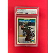 O-PEE-CHEE 1982 O-PEE-CHEE RON FRANCIS ROOKIE PSA GRADED 8
