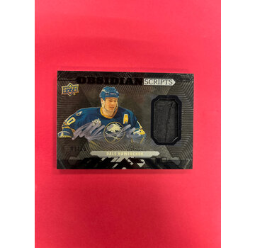 UPPER DECK 2017-18 UD BLACK DALE HAWERCHUK OBSIDIAN SCRIPTS PATCH AUTO /25