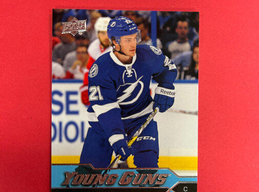 UPPER DECK 2016-17 UPPER DECK SERIES 1 BRAYDEN POINT YOUNG GUNS