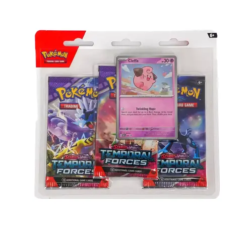 NINTENDO POKEMON SV05 TEMPORAL FORCES 3-PACK BLISTER