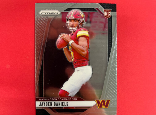 PANINI 2024 PANINI PRIZM JAYDEN DANIELS BASE ROOKIE