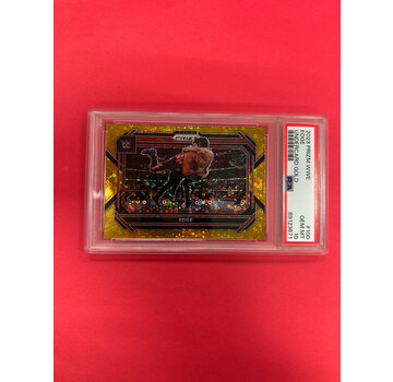 PANINI 2023 PANINI PRIZM WWE EDGE UNDERCARD GOLD /10 PSA GRADED 10