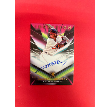TOPPS 2023 TOPPS INCEPTION BASEBALL JACKSON HOLLIDAY PROSPECT AUTO /75