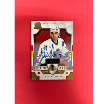 UPPER DECK 2022-23 UPPER DECK THE CUP CHRIS CHELIOS ALL TIME ALUM AUTOGRAPH /25