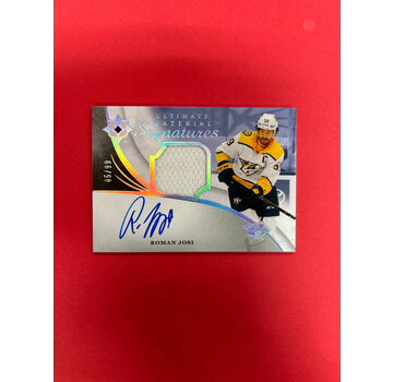 UPPER DECK 2020-21 UPPER DECK ULTIMATE COLLECTION ROMAN JOSI MATERIAL SIGNATURES /99