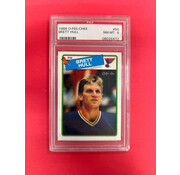 O-PEE-CHEE 1988 O-PEE-CHEE BRETT HULL ROOKIE PSA GRADED 8