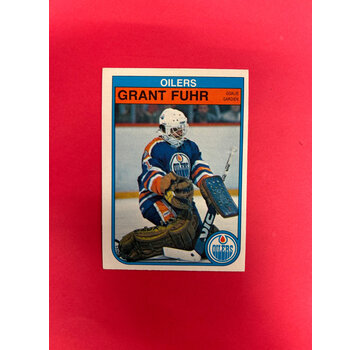 O-PEE-CHEE 1982-83 O-PEE-CHEE GRANT FUHR ROOKIE CARD