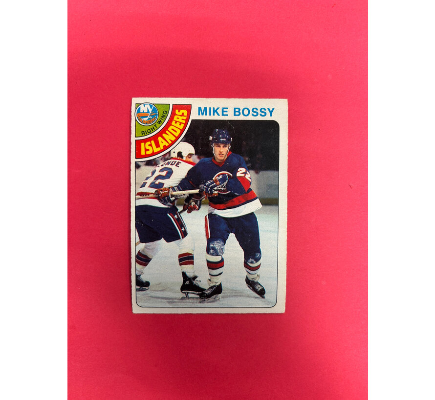 1978-79 O-PEE-CHEE MIKE BOSSY ROOKIE CARD