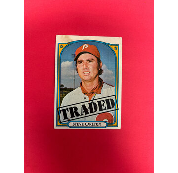 TOPPS 1972 TOPPS STEVE CARLTON TRADED