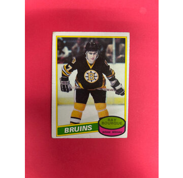 O-PEE-CHEE 1980-81 O-PEE-CHEE RAY BOURQUE ROOKIE CARD