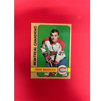 O-PEE-CHEE 1972-73 O-PEE-CHEE FRANK MAHOVLICH