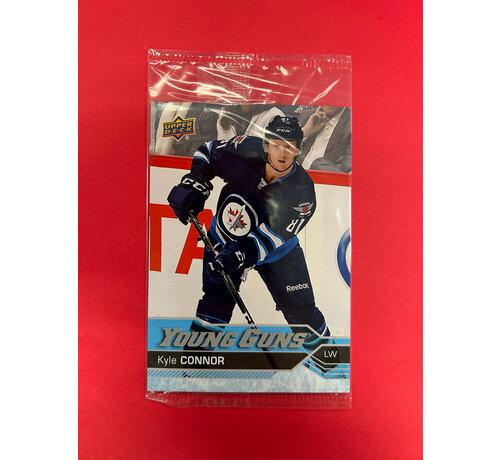 UPPER DECK 2016-17 UPPER DECK SERIES 1 KYLE CONNOR YOUNG GUNS JUMBO