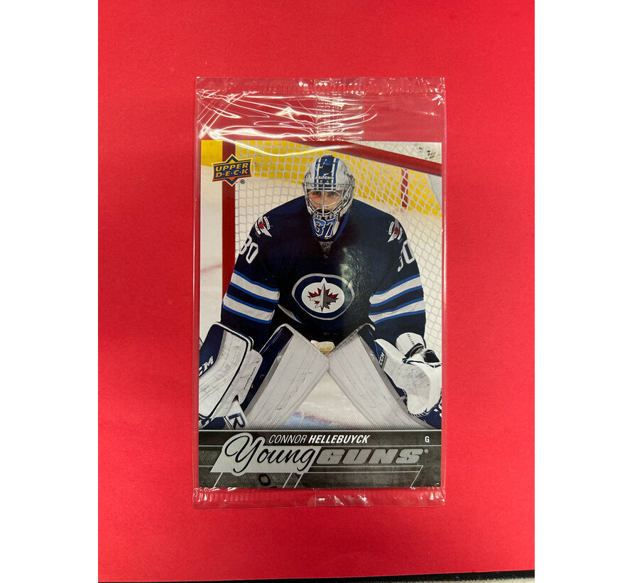2015-16 UPPER DECK SERIES 1 CONNOR HELLEBUYCK YOUNG GUNS JUMBO SEALED