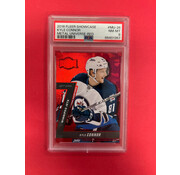 UPPER DECK 2016 FLEER SHOWCASE KYLE CONNOR METAL UNIVERSE RED /150 ROOKIE PSA GRADED 8