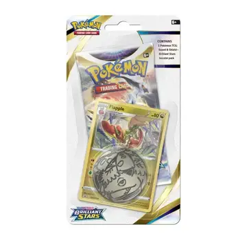 NINTENDO POKEMON SWSH09 BRILLIANT STARS CHECKLANE BLISTER PACKS