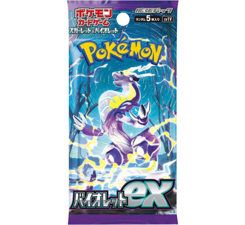 NINTENDO JAPANESE POKEMON VIOLET EX PACK