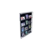 PATHER PATHER MEDIUM TRADING CARD CABINET WITH BLACK BACK