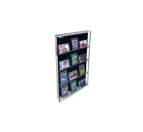 PATHER PATHER MEDIUM TRADING CARD CABINET WITH BLACK BACK