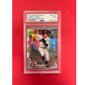 BOWMAN 2019 BOWMAN DRAFT CORBIN CARROLL CHROME REFRACTOR PSA GADED 9