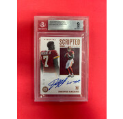 PANINI 2019 PANINI ENCASED DWAYNE HASKINS SCRIPTED SIGNATURES /50 BECKETT GRADED 9