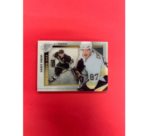 UPPER DECK 2009-10 UPPER DECK SPX SIDNEY CROSBY SHADOWBOX