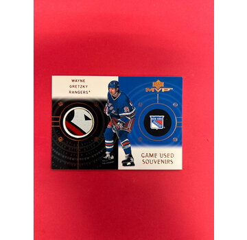 UPPER DECK 2000 UPPER DECK MVP WAYNE GRETZKY GAME USED SOUVENIERS STICK
