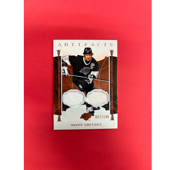 UPPER DECK 2022-23 UPPER DECK ARTIFACTS WAYNE GRETZKY DUAL JERSEY /149