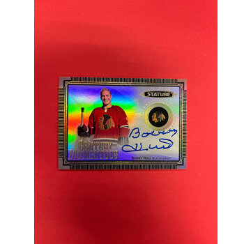 UPPER DECK 2019-20 UPPER DECK STATURE BOBBY HULL CENTURY MOMENTOUS AUTOGRAPH