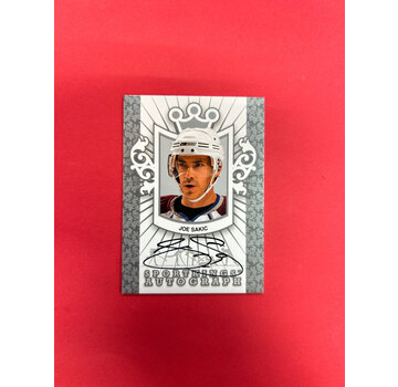 SPORTKINGS 2009 SPORT KINGS JOE SAKIC SILVER AUTOGRAPH