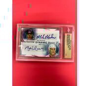 IN THE GAME 2014-15 IN THE GAME ULTIMATE DUOS BRETT HULL MIKE MODANO DUAL AUTO /10