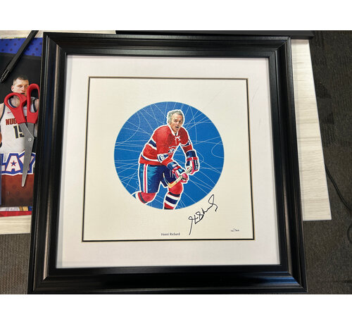 HENRI RICHARD CANADA POST SIGNED LITHOGRAPH /300