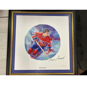 SERGE SAVARD SIGNED CANADA POST LITHOGRAPH /1018