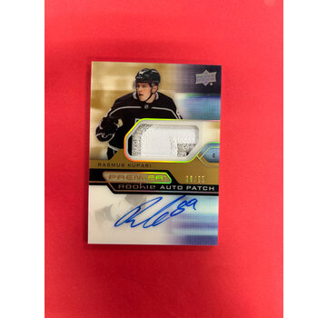 UPPER DECK 2021-22 UPPER DECK PREMIER RASMUS KUPARI ROOKIE AUTO PATCH GOLD /65