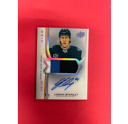 UPPER DECK 2020-21 UPPER DECK PREMIER LOGAN STANLEY ROOKIE PATCH AUTO /249