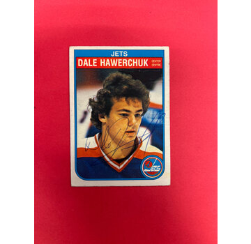 O-PEE-CHEE 1983 0-PEE-CHEE DALE HAWERCHUK ROOKIE IN PERSON AUTOGRAPHED