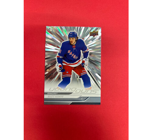 UPPER DECK 2024-25 UPPER DECK SERIES 1 MATT REMPE YOUNG GUNS OUTBURST