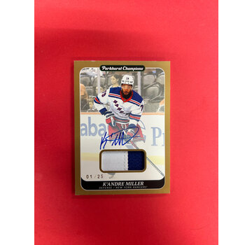 UPPER DECK 2023-24 UPPER DECK PARKHURST K'ANDRE MILLER PATCH AUTO /25
