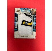 UPPER DECK 2022-23 UPPER DECK BLACK DIAMOND LUKAS DOSTAL TEAM LOGO JUMBOS
