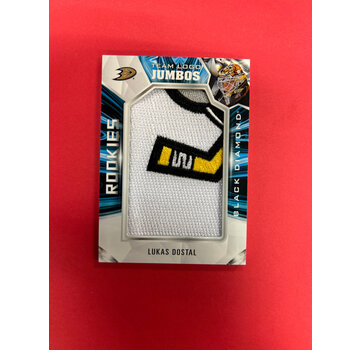 UPPER DECK 2022-23 UPPER DECK BLACK DIAMOND LUKAS DOSTAL TEAM LOGO JUMBOS